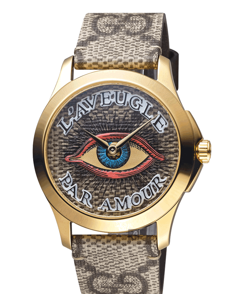 Gucci G-Timeless YA1264022 Unisex Watch – Eye Motif Dial