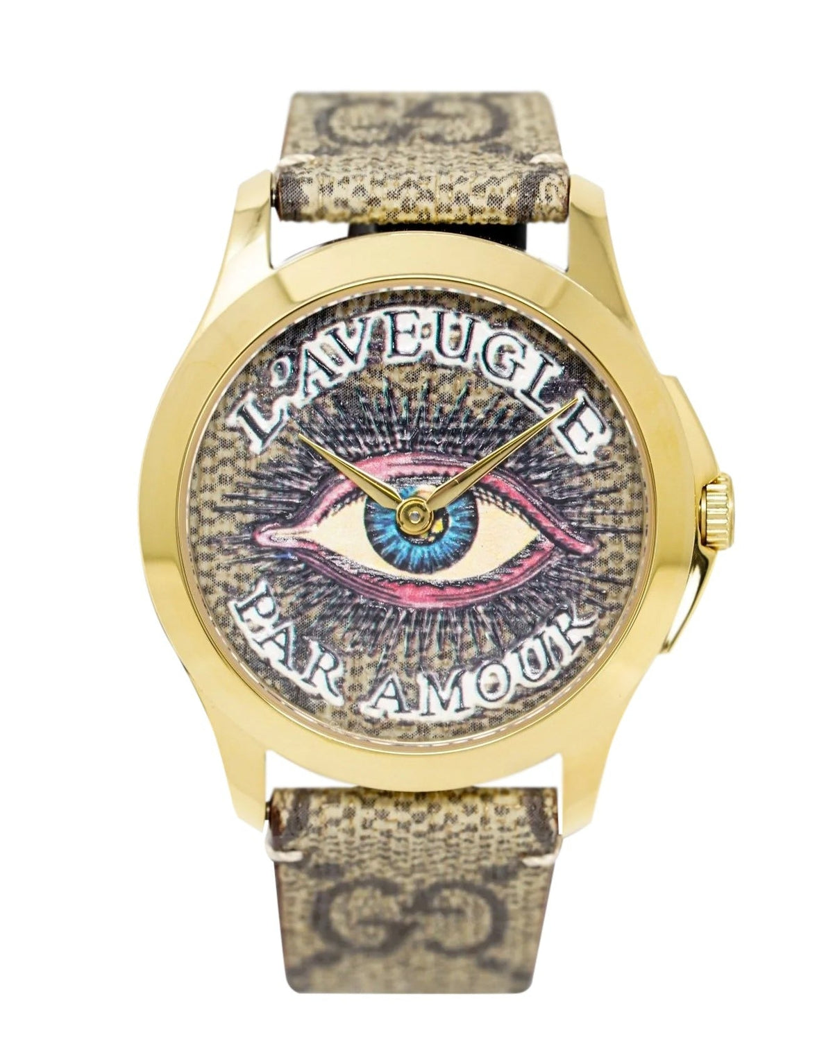 Gucci G-Timeless YA1264022 Unisex Watch – Eye Motif Dial