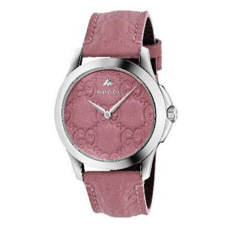 Gucci G-Timeless YA1264030 Women's Candy Pink Dial Watch