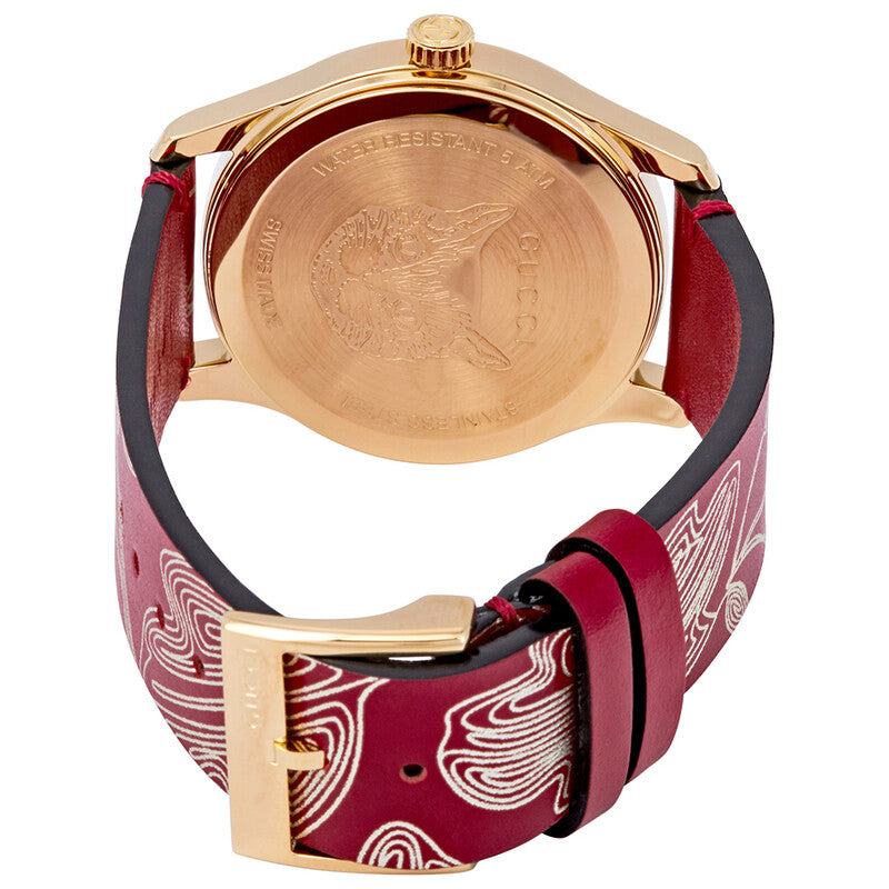 Gucci G-Timeless Red Quartz Women's Watch YA1264054