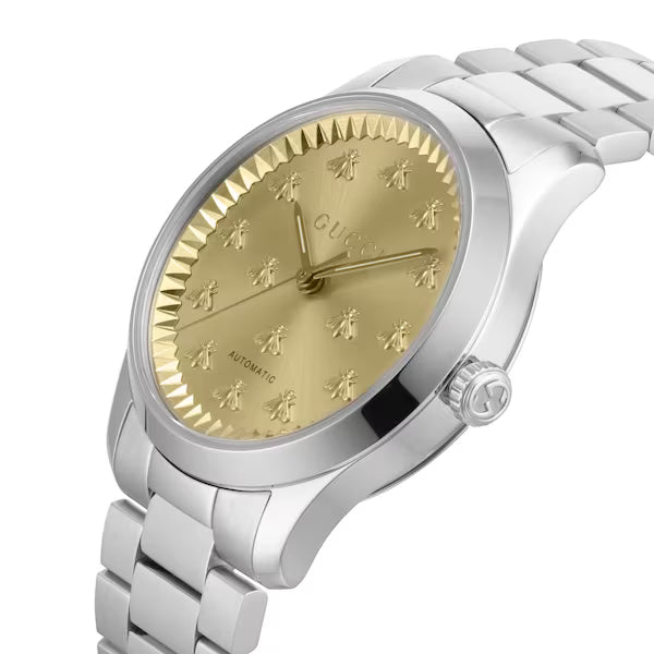 Gucci G-Timeless Automatic Champagne Dial Men's Watch YA1264191