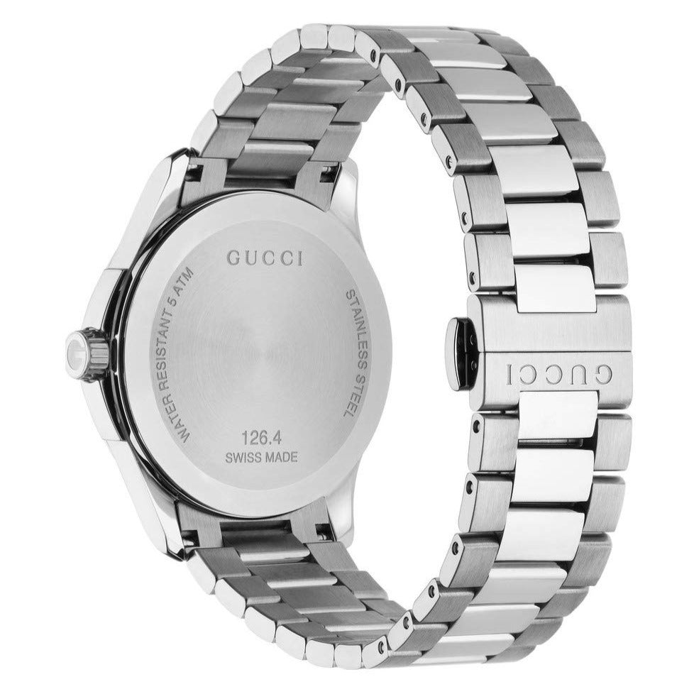 Gucci Men's G-Timeless Grey Dial Watch - YA126441