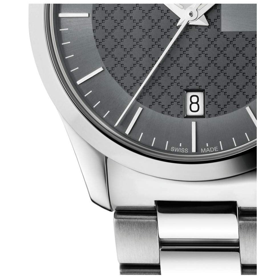 Gucci Men's G-Timeless Grey Dial Watch - YA126441