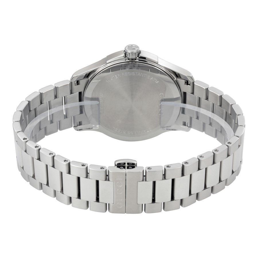 Gucci G-Timeless Black Dial Steel Unisex Watch YA126457
