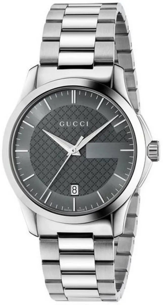 Gucci G-Timeless 27 mm Anthracite Dial Womens Watch YA126522