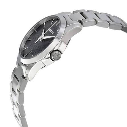 Gucci G-Timeless 27 mm Anthracite Dial Womens Watch YA126522