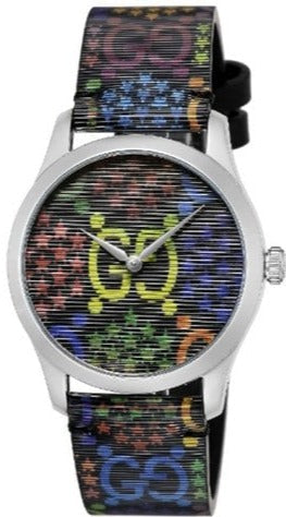 Gucci GG Psychedelic G-timeless 38mm Quartz Ladies Watch YA1264146