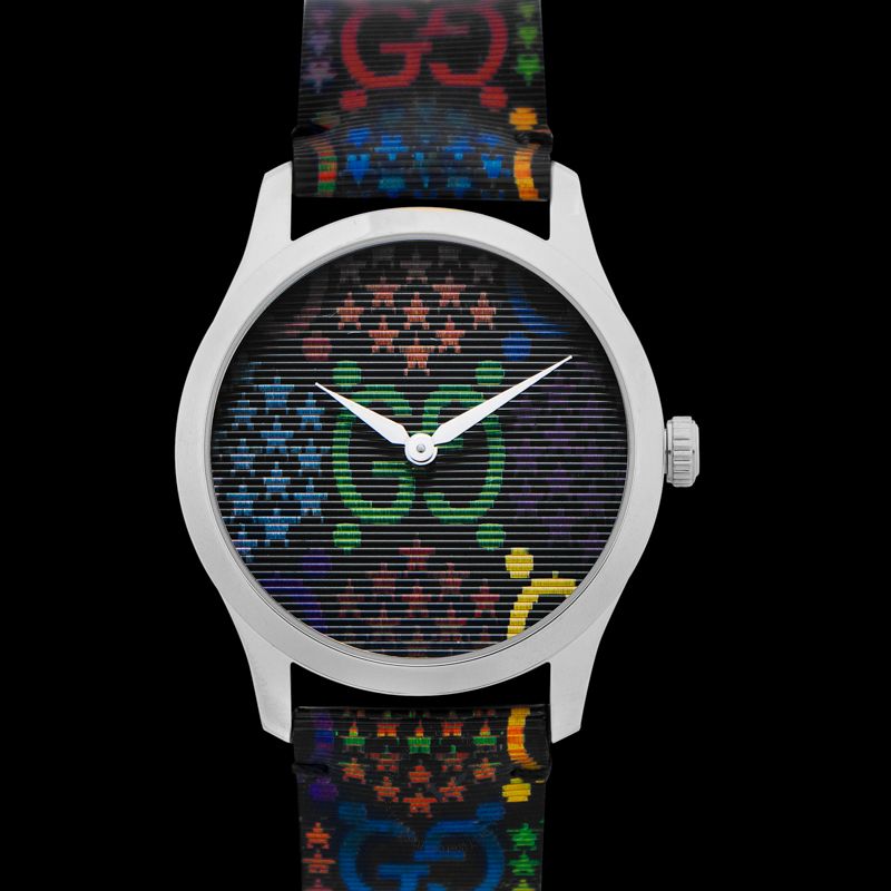 Gucci GG Psychedelic G-timeless 38mm Quartz Ladies Watch YA1264146