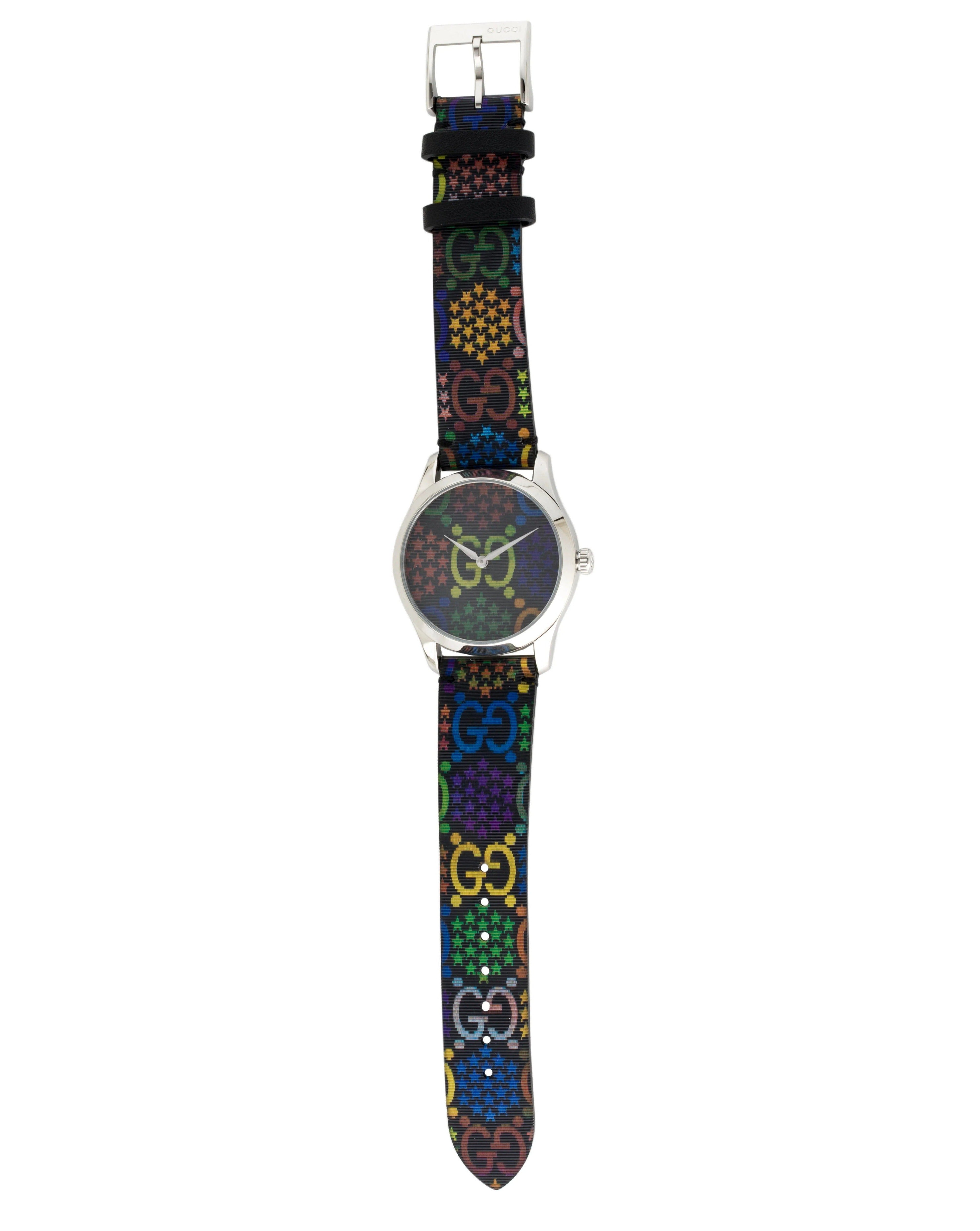 Gucci GG Psychedelic G-timeless 38mm Quartz Ladies Watch YA1264146