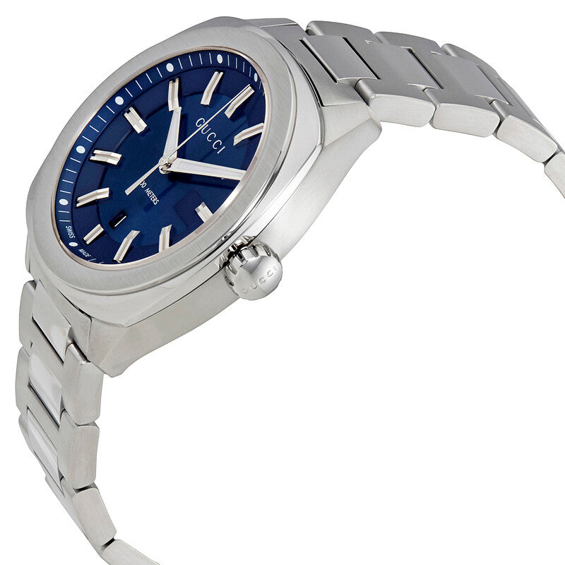 Gucci GG2570 Blue Dial Stainless Steel Men's Watch YA142303