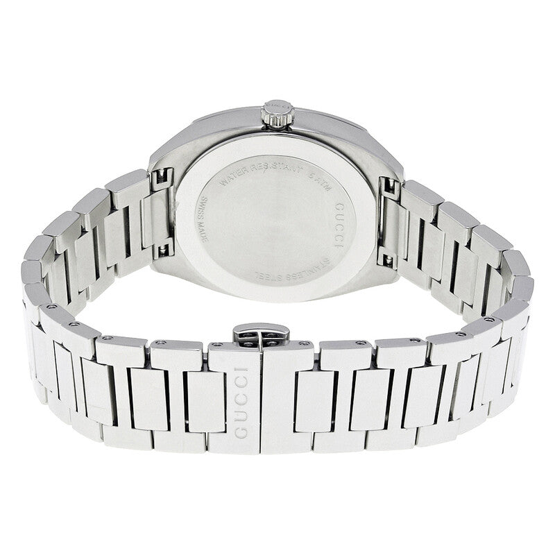 Gucci GG2570 White Dial Steel Women's Watch YA142502