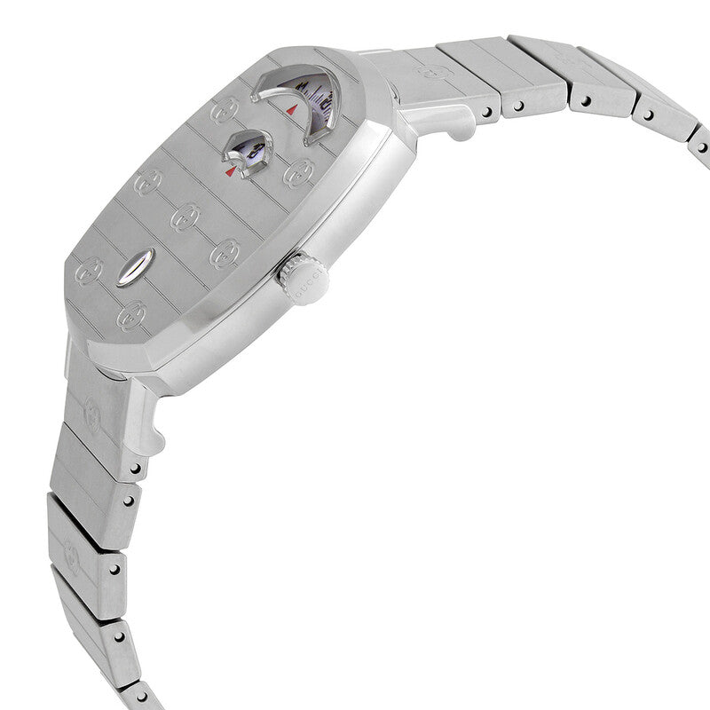 Gucci Grip 35mm Silver Dial Steel Women's Watch YA157401