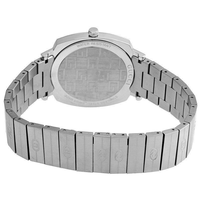 Gucci Grip 35mm Silver Dial Steel Women's Watch YA157401
