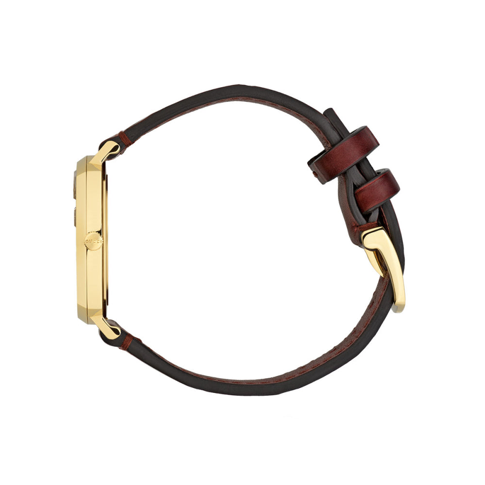 Gucci Grip Gold Dial Women's Watch - YA157402