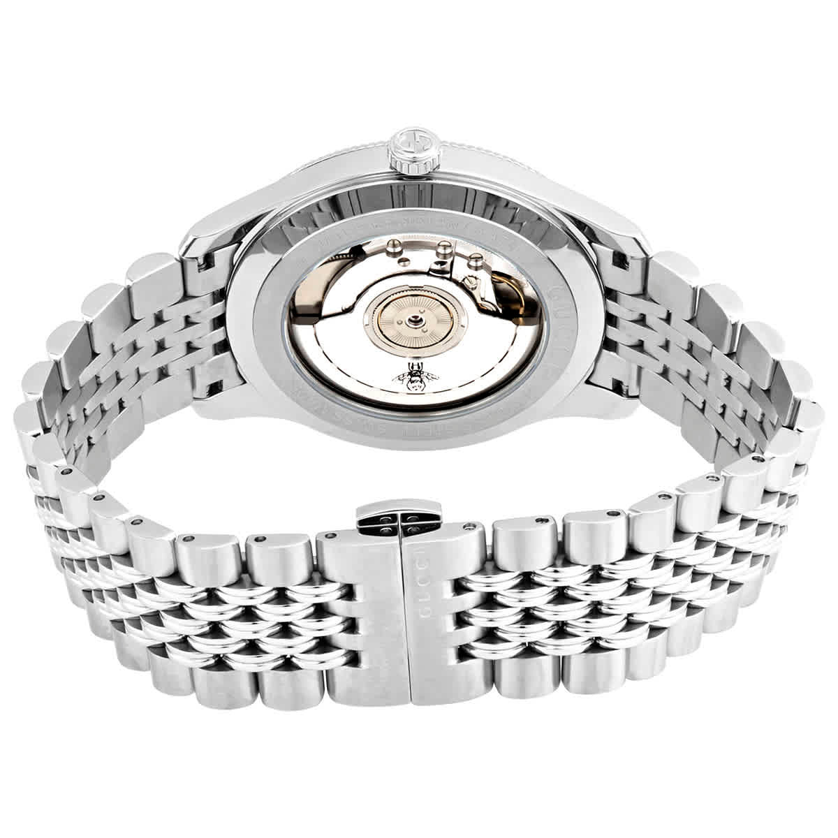Gucci G-Timeless Automatic Silver Dial Men's Watch YA126354