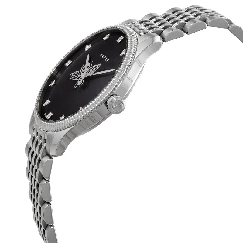 Gucci G-Timeless Quartz Black Dial Unisex Watch YA1264154