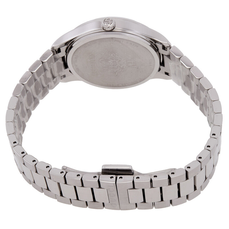 Gucci G-Timeless Quartz Blue Dial Silver Steel Strap Watch for Women - YA1265043