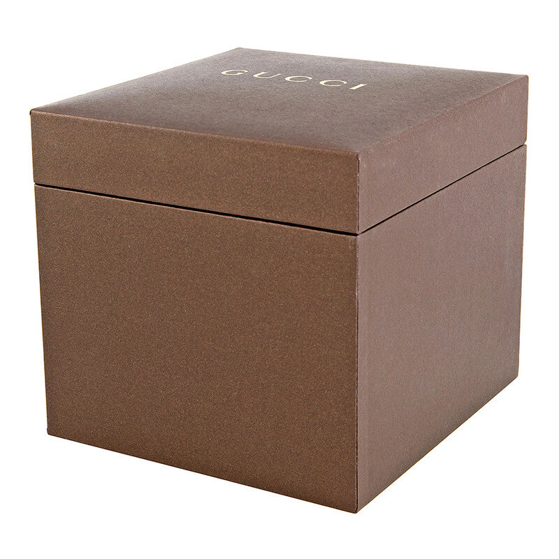 Gucci branded brown presentation box for watch