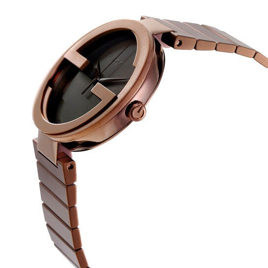 Gucci Interlocking XL Stainless Steel Quartz Men's Watch - YA133211