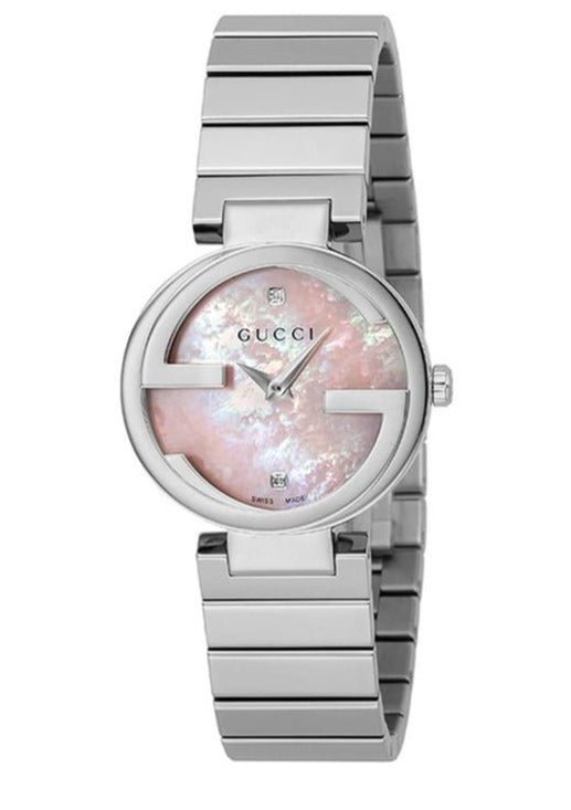 Gucci Interlocking Dress Ladies Watch - YA133505