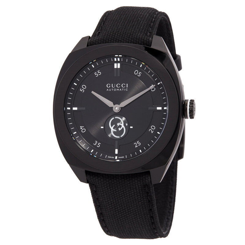 Gucci Interlocking 41mm in black rubber Women's Watch - YA142330