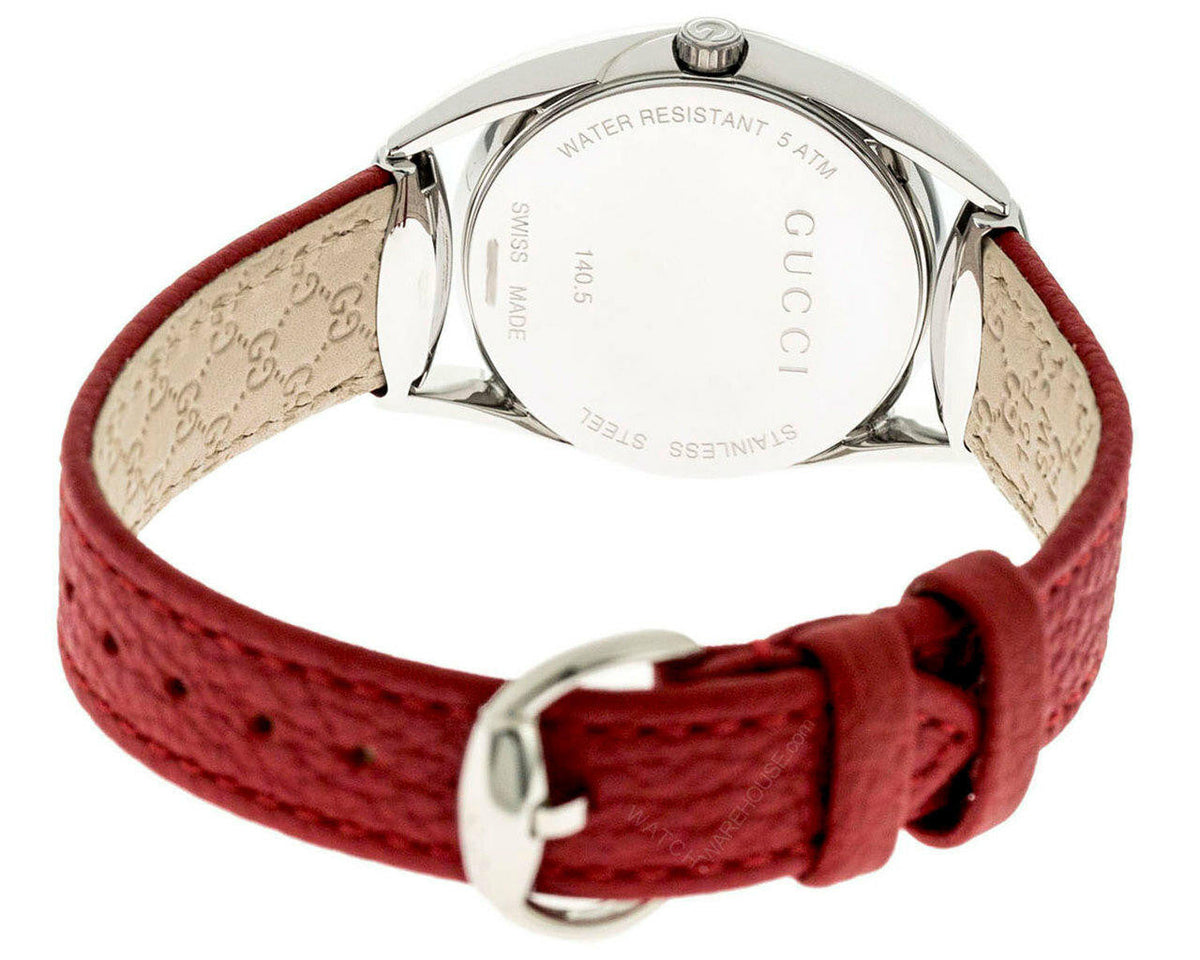 Gucci Twirl Quartz Diamond Pave Dial Ladies Watch YA140501