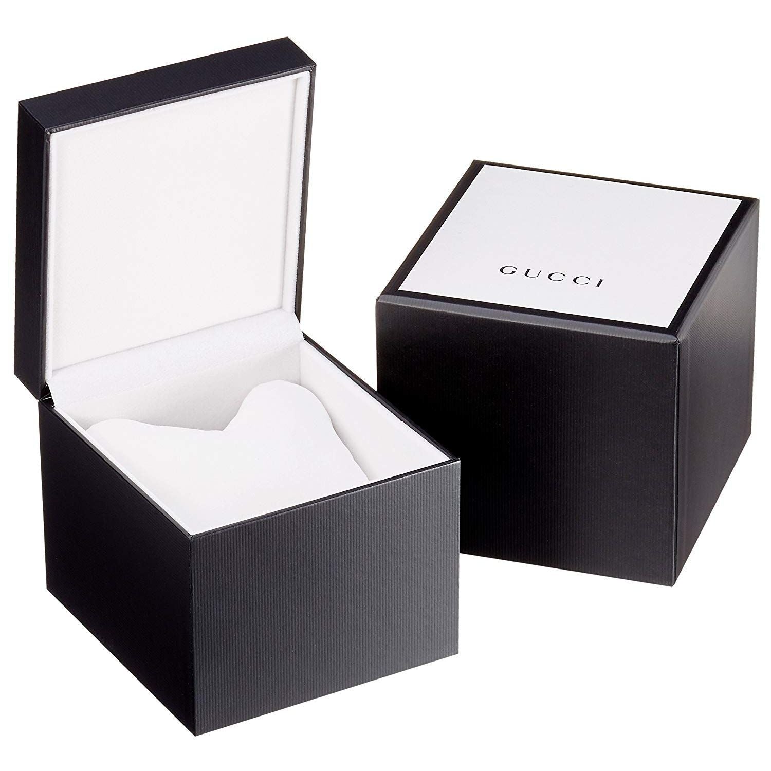 Gucci black and white presentation box for G Round chronograph watch
