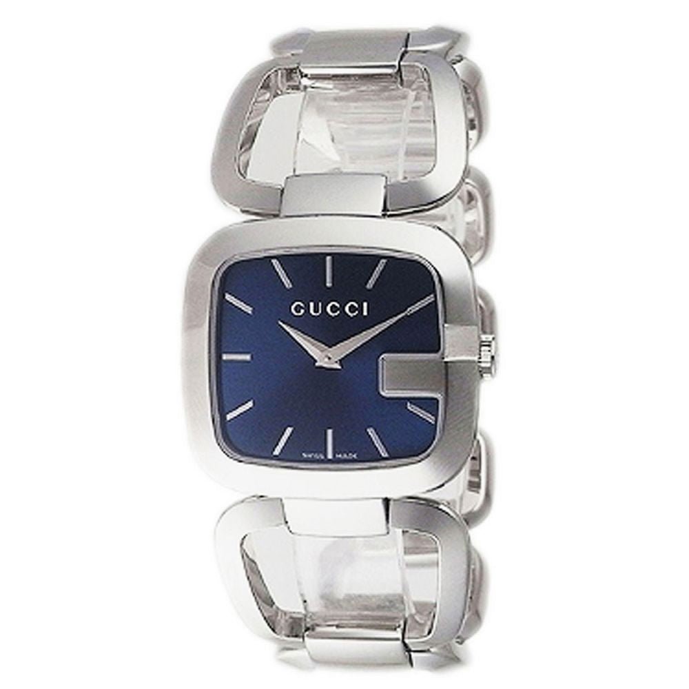 Women's Gucci YA125405 Dark Blue Dial Stainless Steel Quartz Watch