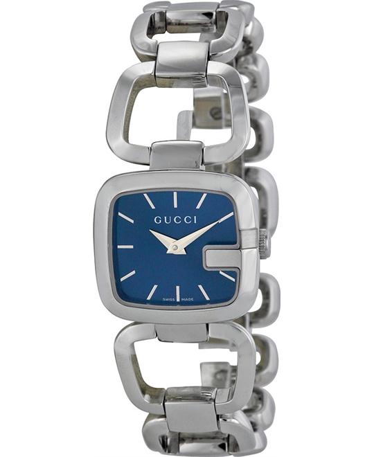 Women's Gucci YA125405 Dark Blue Dial Stainless Steel Quartz Watch