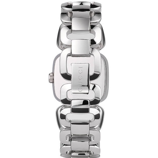Gucci YA125502 Mother of Pearl Dial Stainless Steel Diamond Ladies Watch