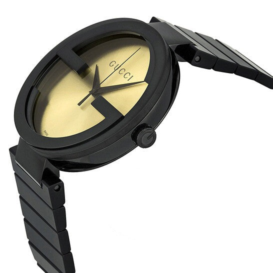Gucci Interlocking Special Grammy Black Men's Watch - YA133209