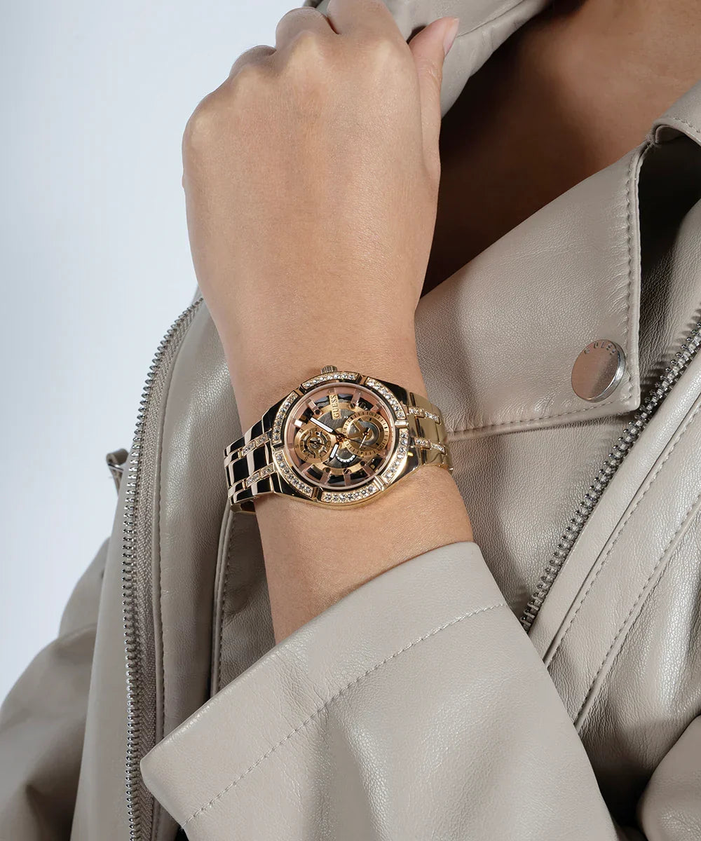 Guess Allara Quartz Rose Gold Women Watch - GW0604L3