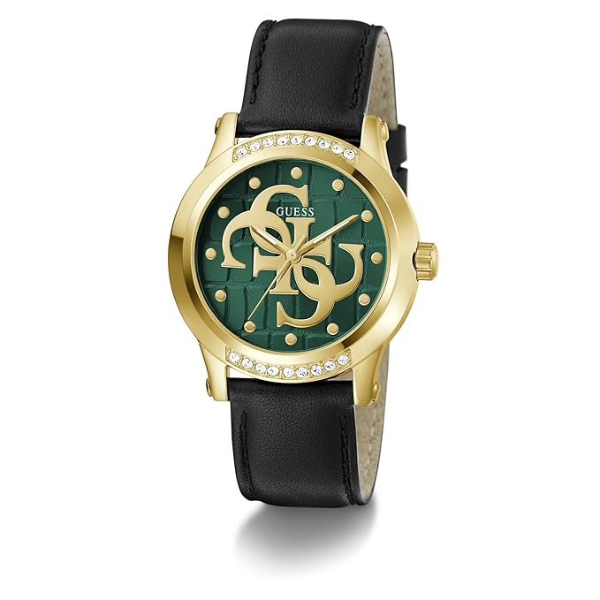 Guess Annette Green Round Dial Analog Women Watch - GW0860L6