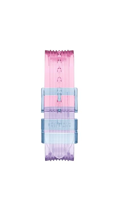 GUESS Athena watch strap showing purple pink-to-blue gradient design