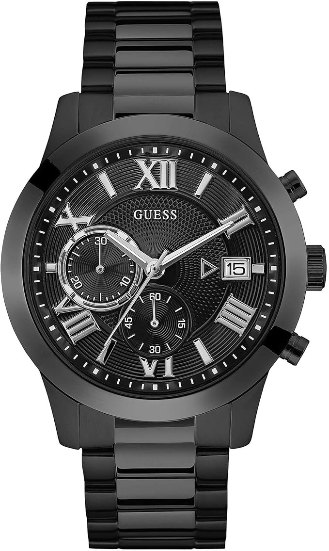 Guess Atlas Chronograph Black Men Watch - W0668G5