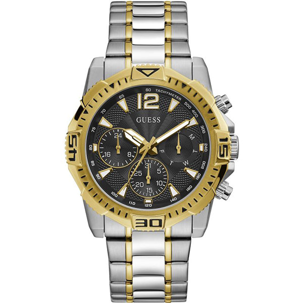 Guess Commander Gold Case Two-tone Men's Watch GW0056G4