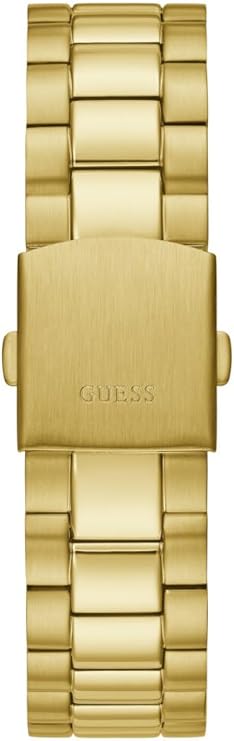 Guess Connoisseur Analog Gold Dial Gold Steel Strap Men Watch - GW0542G2