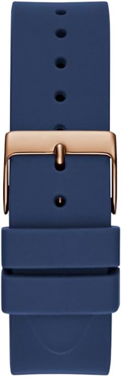 Guess Cubed Quartz Rose Gold Dial Ladies Watch - GW0665L2