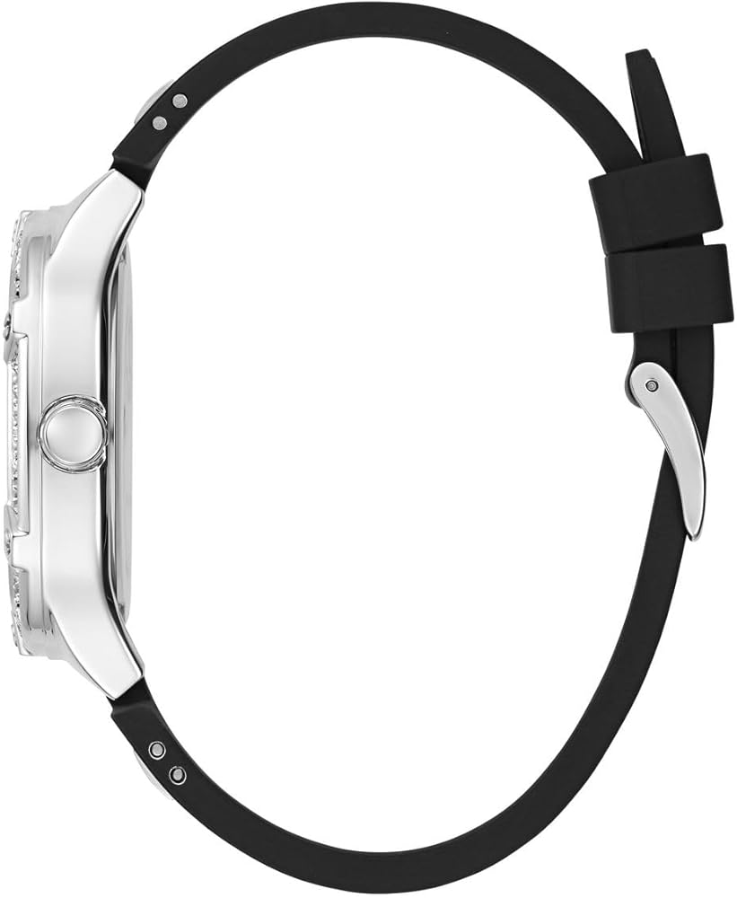 Guess Duchess Silver Tone Square Dial Quartz Analog Women Watch - GW0619L1