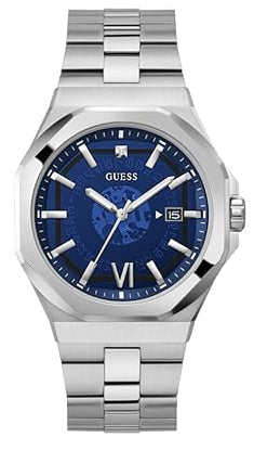 GUESS EMPEROR Men Blue Round Dial Analog Watch - GW0573G1