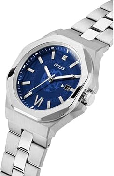GUESS EMPEROR Men Blue Round Dial Analog Watch - GW0573G1