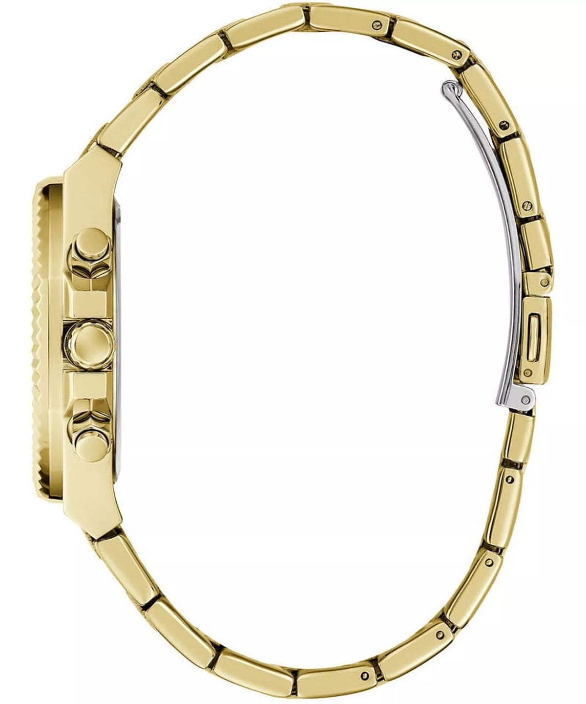 Guess Equality Gold Round Dial Quartz Analog Women Watch - GW0769L2