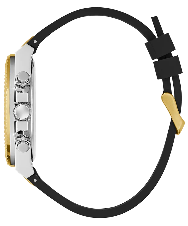 Guess Equity Gold Dial Men's Watch - GW0791G1