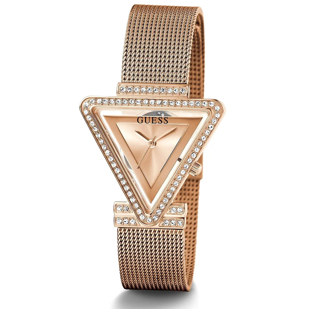 Guess Fame Diamonds Rose Gold Women Watch - GW0508L3