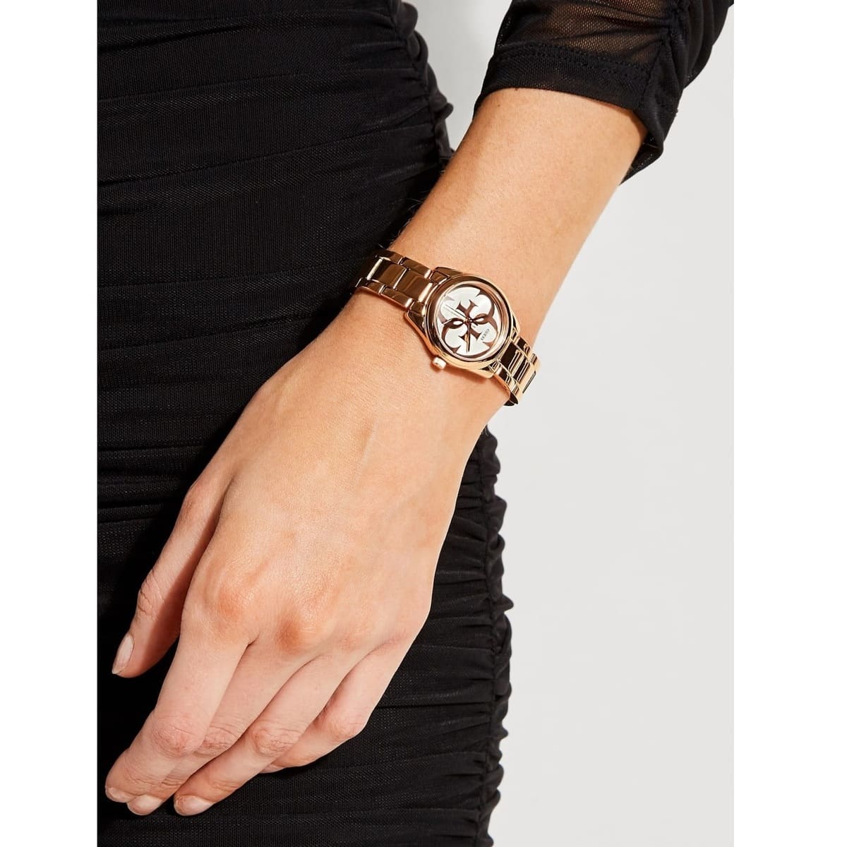 Guess Women's G-Twist Gold-Tone Watch W1082L3
