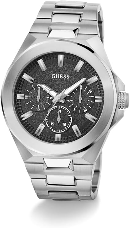 Guess Gents Multifunction Stainless Steel Bracelet Men's Watch - GW0798G1