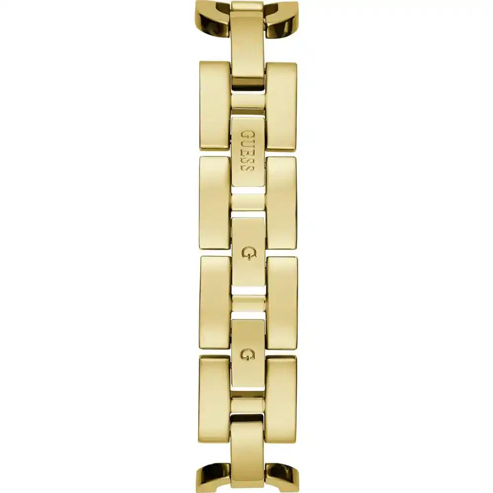 Guess GW0683L2 gold chain-link metal bracelet strap detail