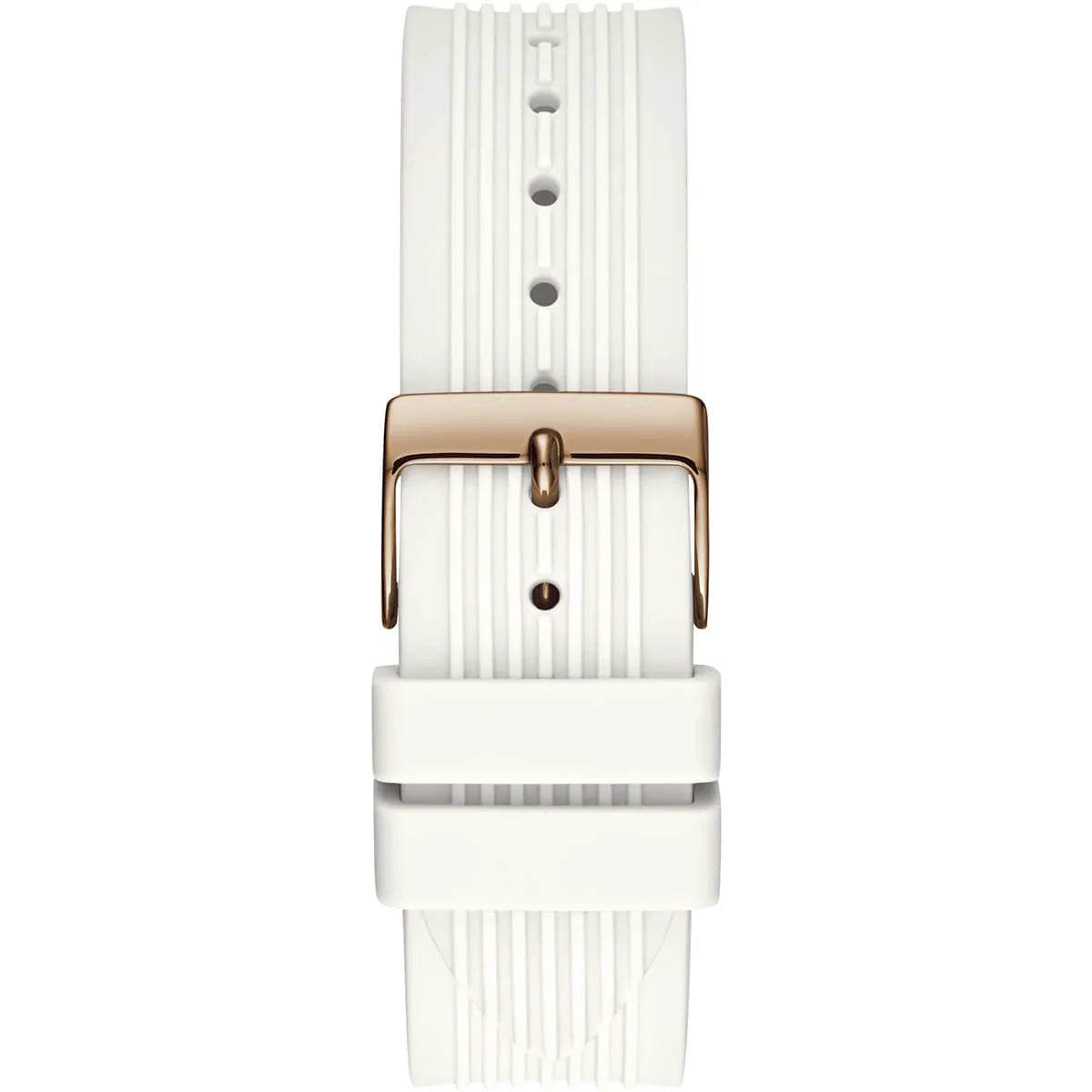 GUESS White Rose Gold Tone Multi-function Ladies Watch - GW0030L3