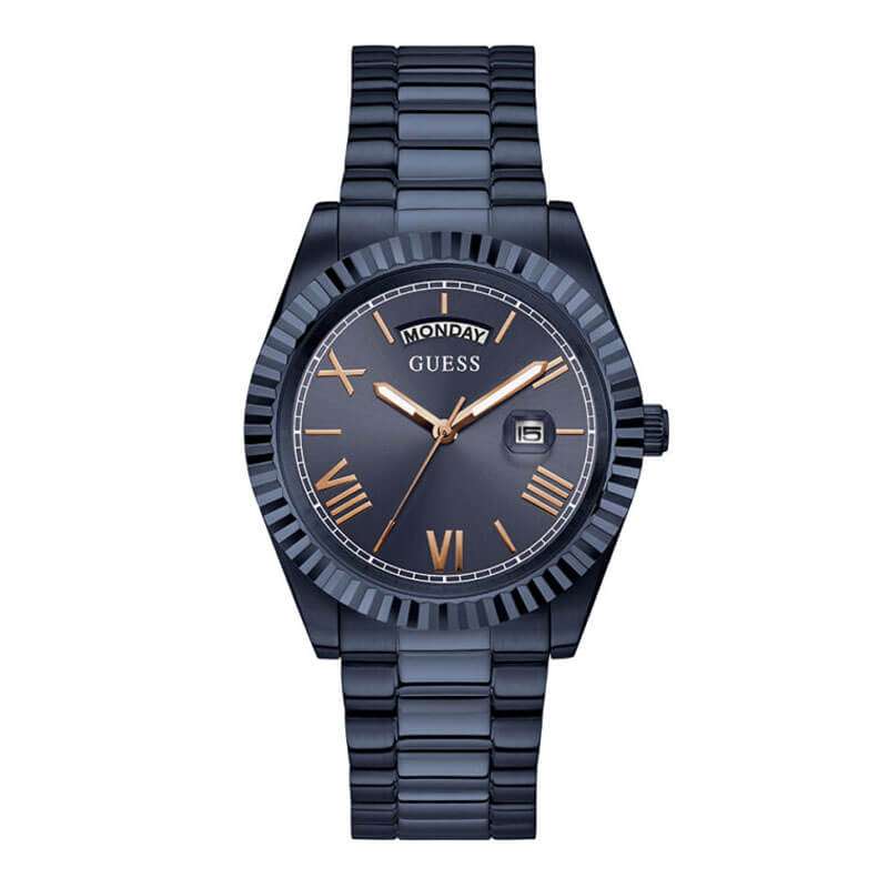 GUESS Navy Day/Date Men's Watch - GW0265G9