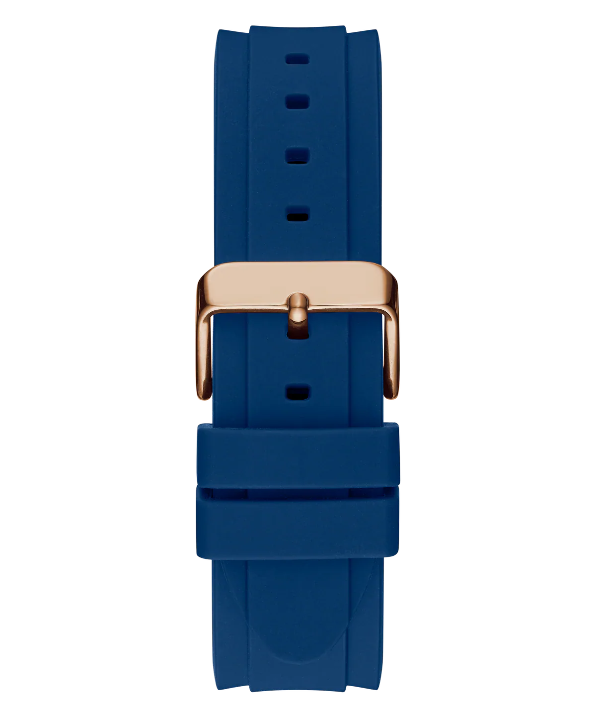 Guess Quartz Blue Silicone Strap Blue Dial 42mm Men's Watch - GW0335G2